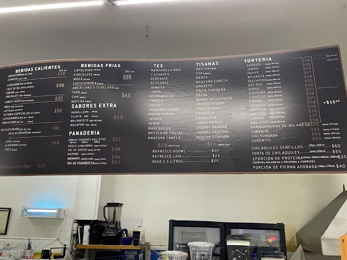 Cafe La Victoria Menu - Image 2