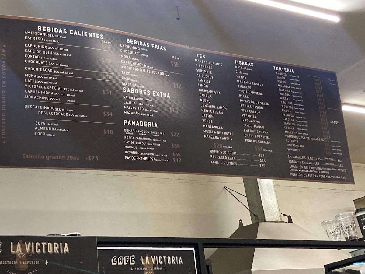 Cafe La Victoria Menu - Image 6